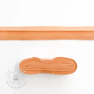 Schrägband baumwoll - 3 m peach