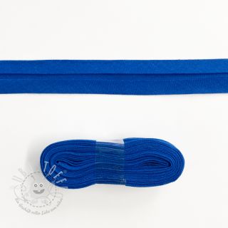 Schrägband baumwoll - 3 m cobalt