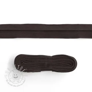 Schrägband baumwoll - 3 m dark choco