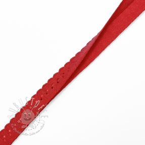 Elastisches Schrägband Polyamide 12 mm LUXURY red