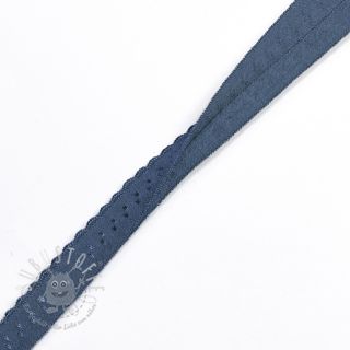 Elastisches Schrägband Polyamide 12 mm LUXURY jeans