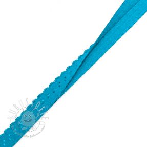 Elastisches Schrägband Polyamide 12 mm LUXURY aqua