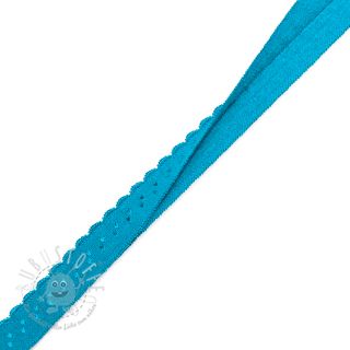 Elastisches Schrägband Polyamide 12 mm LUXURY aqua