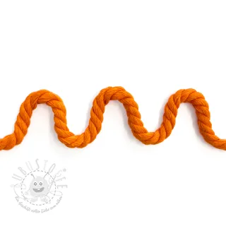 Baumwollkordel  8 mm orange