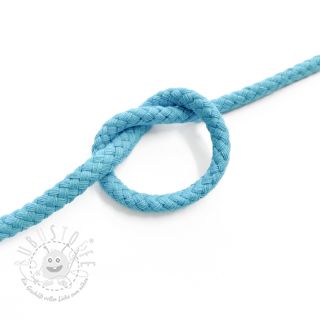 Baumwollkordel 5 mm ocean blue