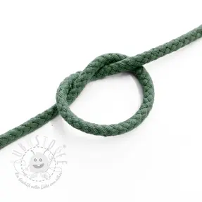 Baumwollkordel 5 mm old green