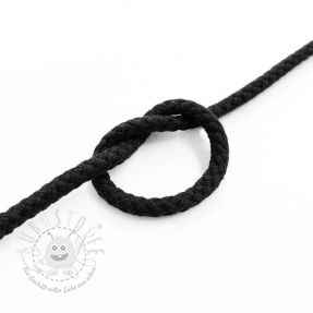 Baumwollkordel 5 mm black