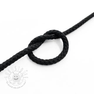 Baumwollkordel 5 mm black