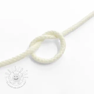 Baumwollkordel 5 mm off white