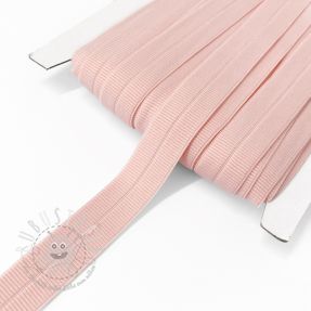 Elastisches Schrägband Polyamide matt 20 mm RIB pink