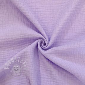 Double gauze/musselin bright violet