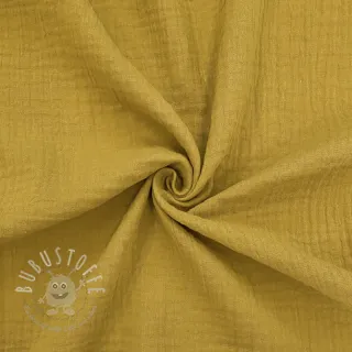 Double gauze/musselin gold