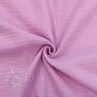 Double gauze/musselin light pink ORGANIC