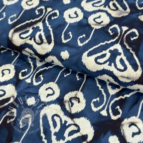 Baumwollstoff UNIQUE BATIK design L navy