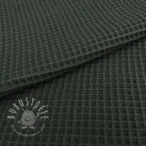 Waffelstoff army green