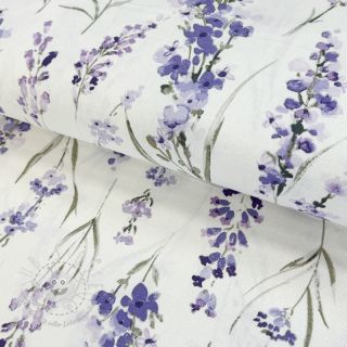 Dekostoff premium Watercolour lavender field