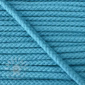 Baumwollkordel 8 mm ocean blue