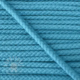 Baumwollkordel 8 mm ocean blue