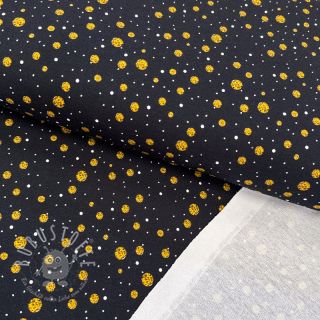 Sweatstoff DOT gold digital print