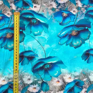 Jersey Blue love digital print