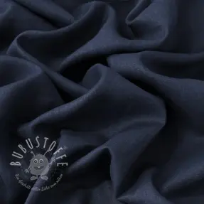 Leinenstoff gewaschen 170 g navy