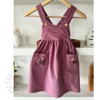Feincord light purple