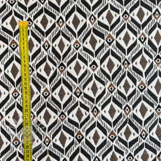 Dekostoff jacquard MOANA allover taupe