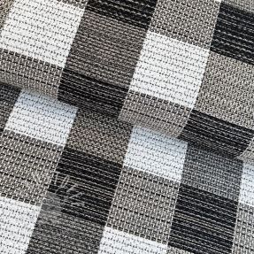 Dekostoff jacquard TWEED allover graphite