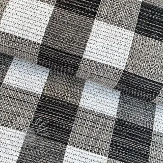 Dekostoff jacquard TWEED allover graphite