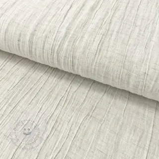 Viskosestoff leinen CRINCLE off white