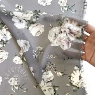 Chiffon Bouquet grey