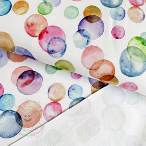 Sweatstoff Bubbles design A digital print