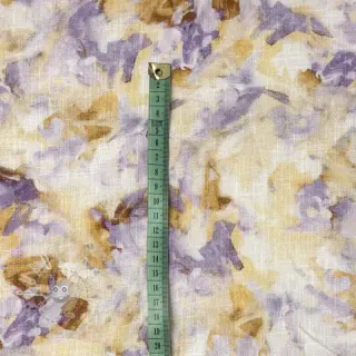 Leinen mit Baumwolle Abstract aquarel smudge digital print