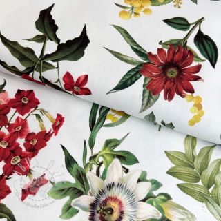 Dekostoff Sigrid flowers digital print