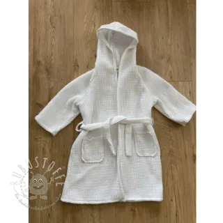 Waffelstoff white