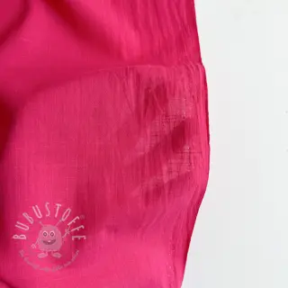 Baumwollstoff mit Leinen fuchsia
