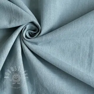 Baumwollstoff mit Leinen old blue