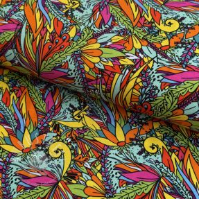 Jersey VISCOSE LYCRA HEAVY Ornamental design C digital print