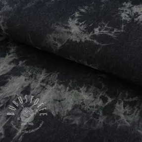 JEANS TIE DYE black