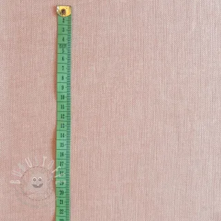 Leinen mit Baumwolle Fishbone pink