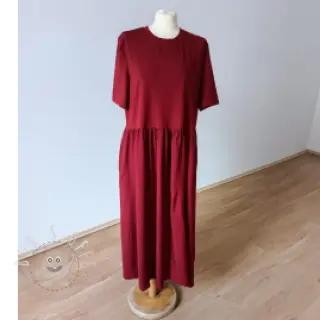 Viskosestoff RADIANCE bordeaux