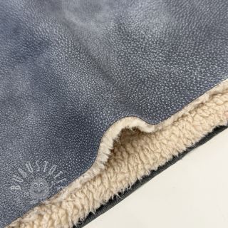 Bekleidungskunstleder Bounded Cantara blue