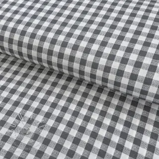 Baumwollstoff Brigitte gris