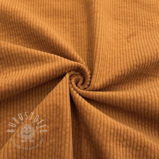 Cord 6W WASHED STRETCH mustard
