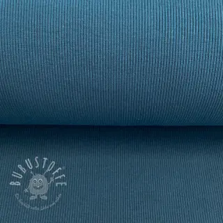 Baumwoll Bündchenstoff RIB jeans ORGANIC