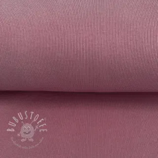 Baumwoll Bündchenstoff RIB lavender ORGANIC