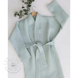 Waffelstoff dark green