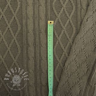 Strickstoff Jacquard CHAIN camo green