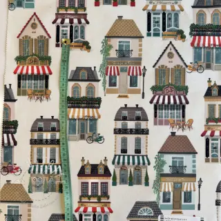 Dekostoff premium Shop Boutique City digital print