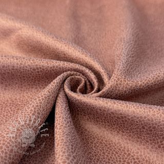 Bekleidungskunstleder STRETCH Bentley dark rose